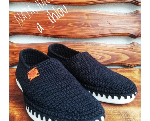 háčkované espadrilky - NAJA